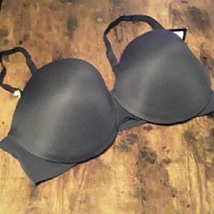 NWT Maidenform 40C Black Convertible Padded underwire Push Up Bra